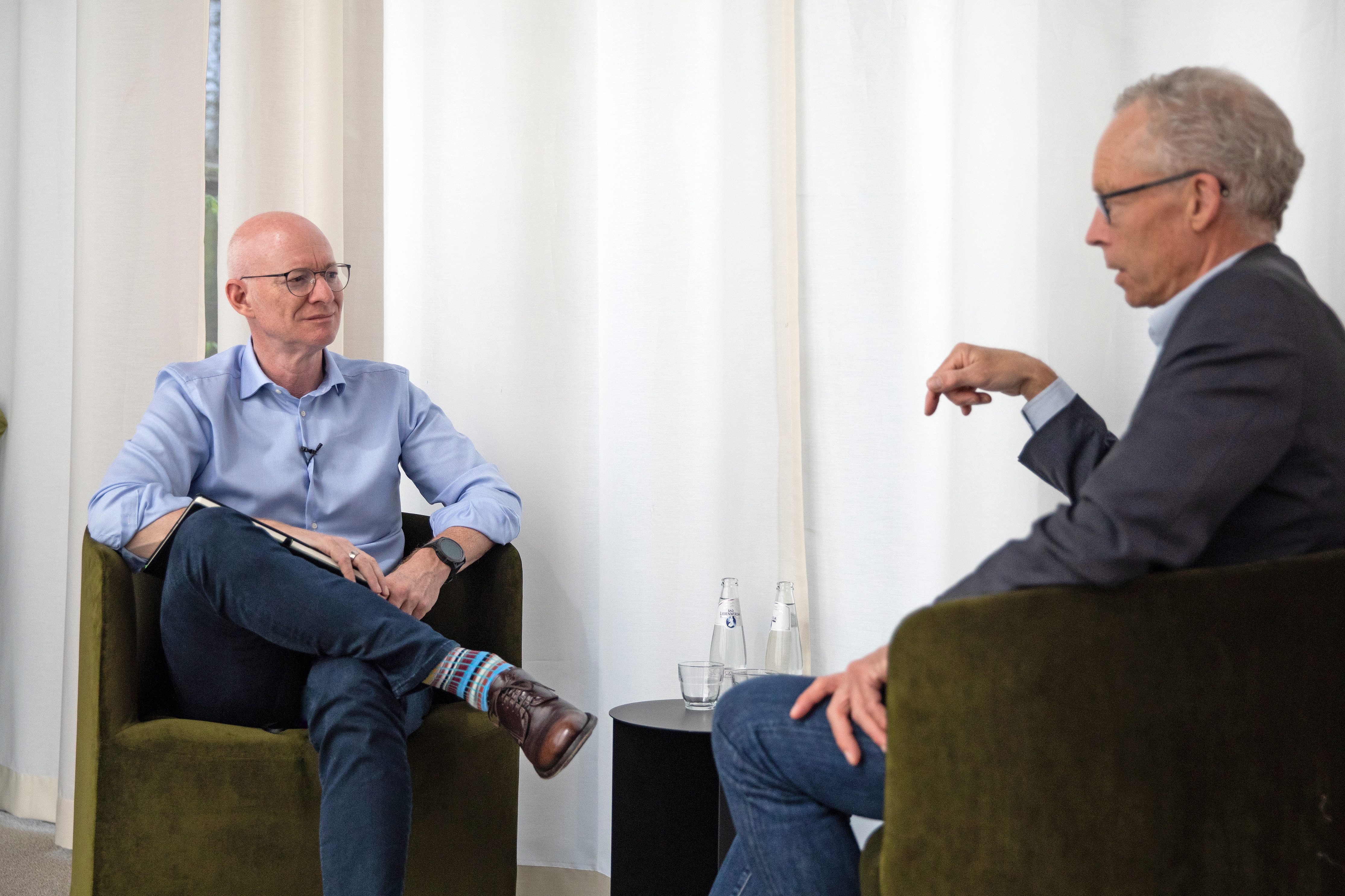 Ian Roberts and Professor Johan Rockström