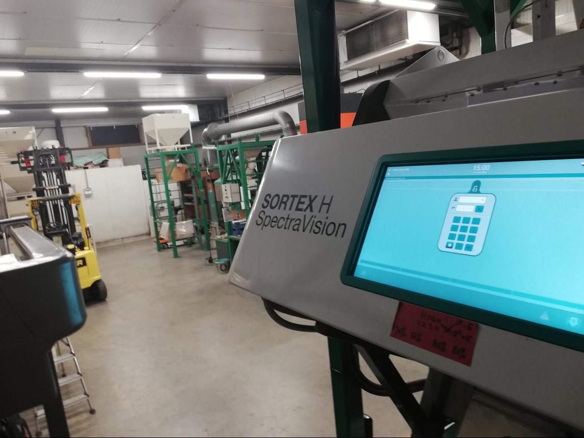 SORTEX H SpectraVision at Hoza Zaden facility