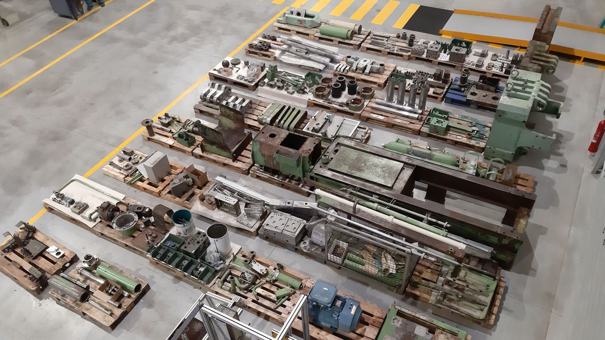Disassembled to detail: Each component is meticulously laid out and documented.