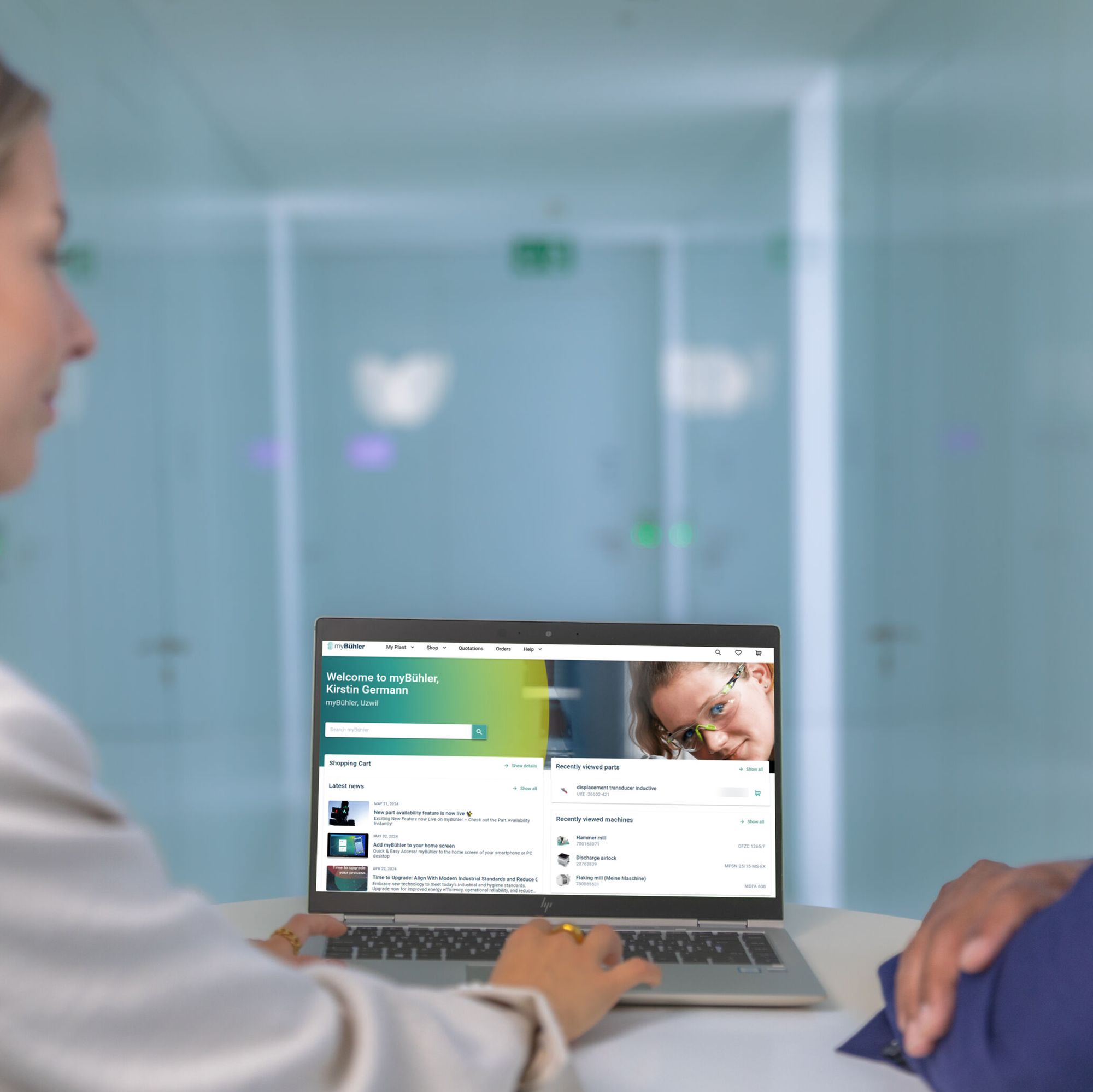MyBühler customer portal