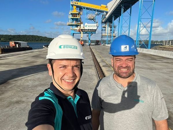 Visita a cliente com Fabricio
