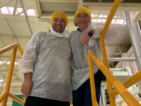 Visita cliente com especialista