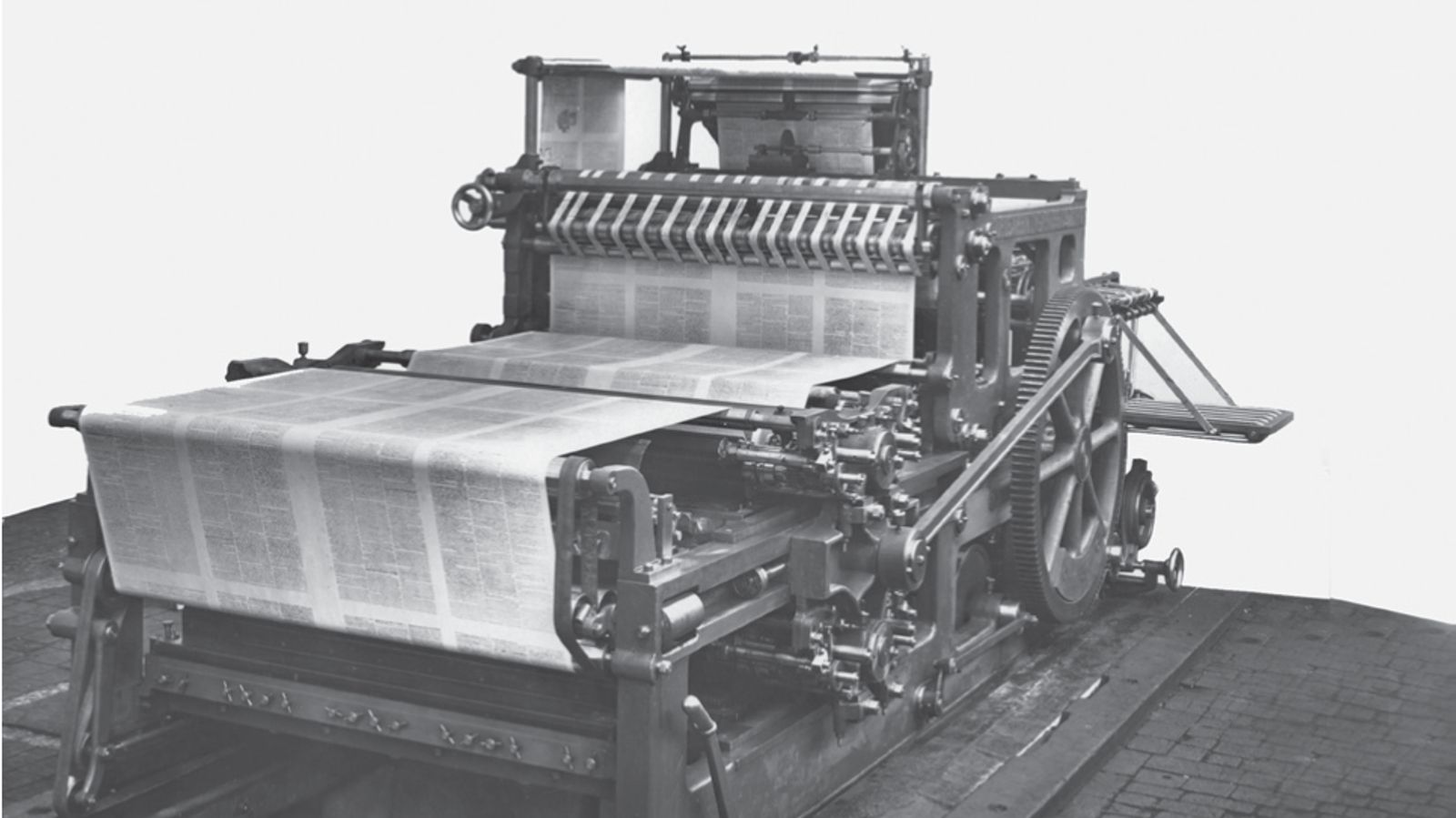 newspaper printing machine