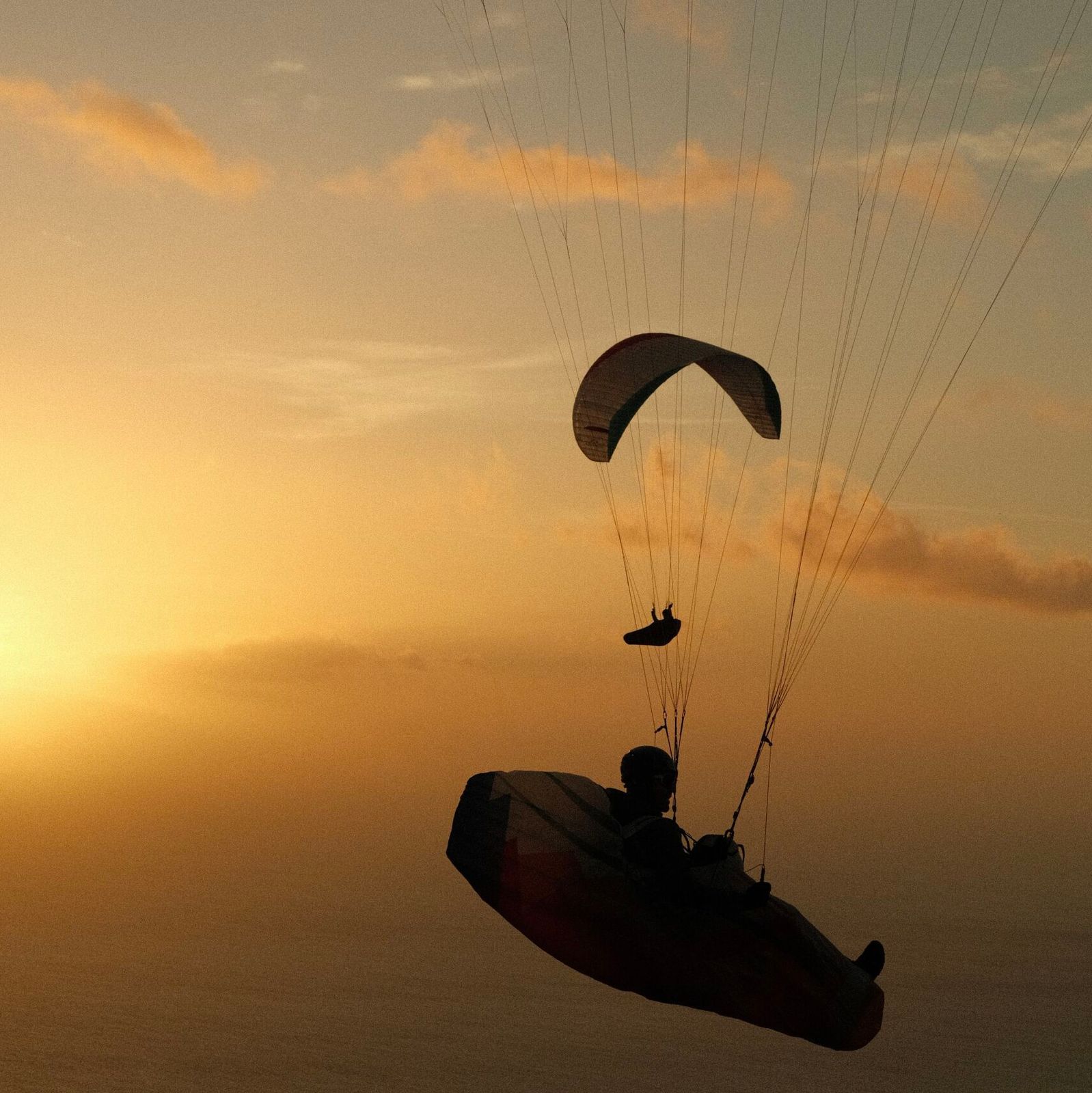 Paragliding and nature