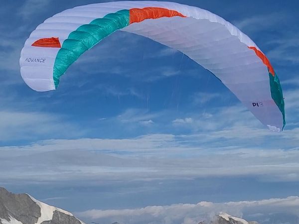Paragliding and nature