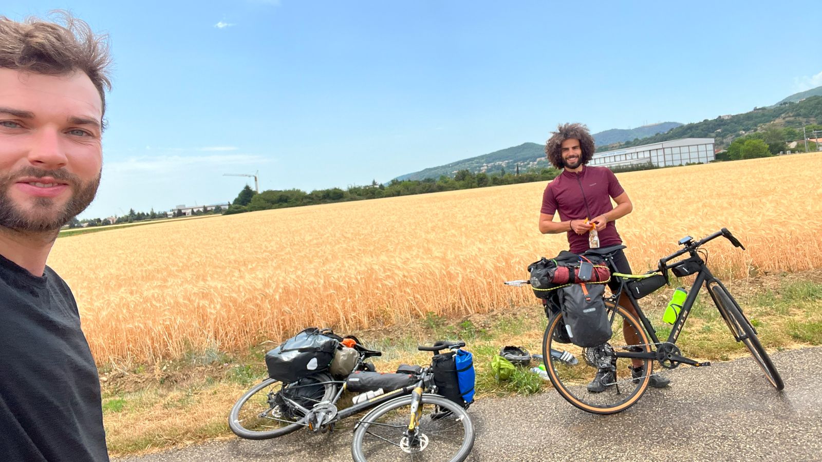 Paragliding and nature