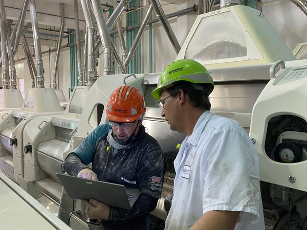 Employee Bill Ritchie_with customer.jpg