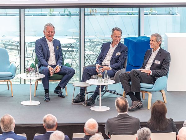 Urs Bühler und Calvin Grieder: Die Partnerschaft prägte die Firma über Jahrzehnte und war getragen von Vertrauen und Respekt.