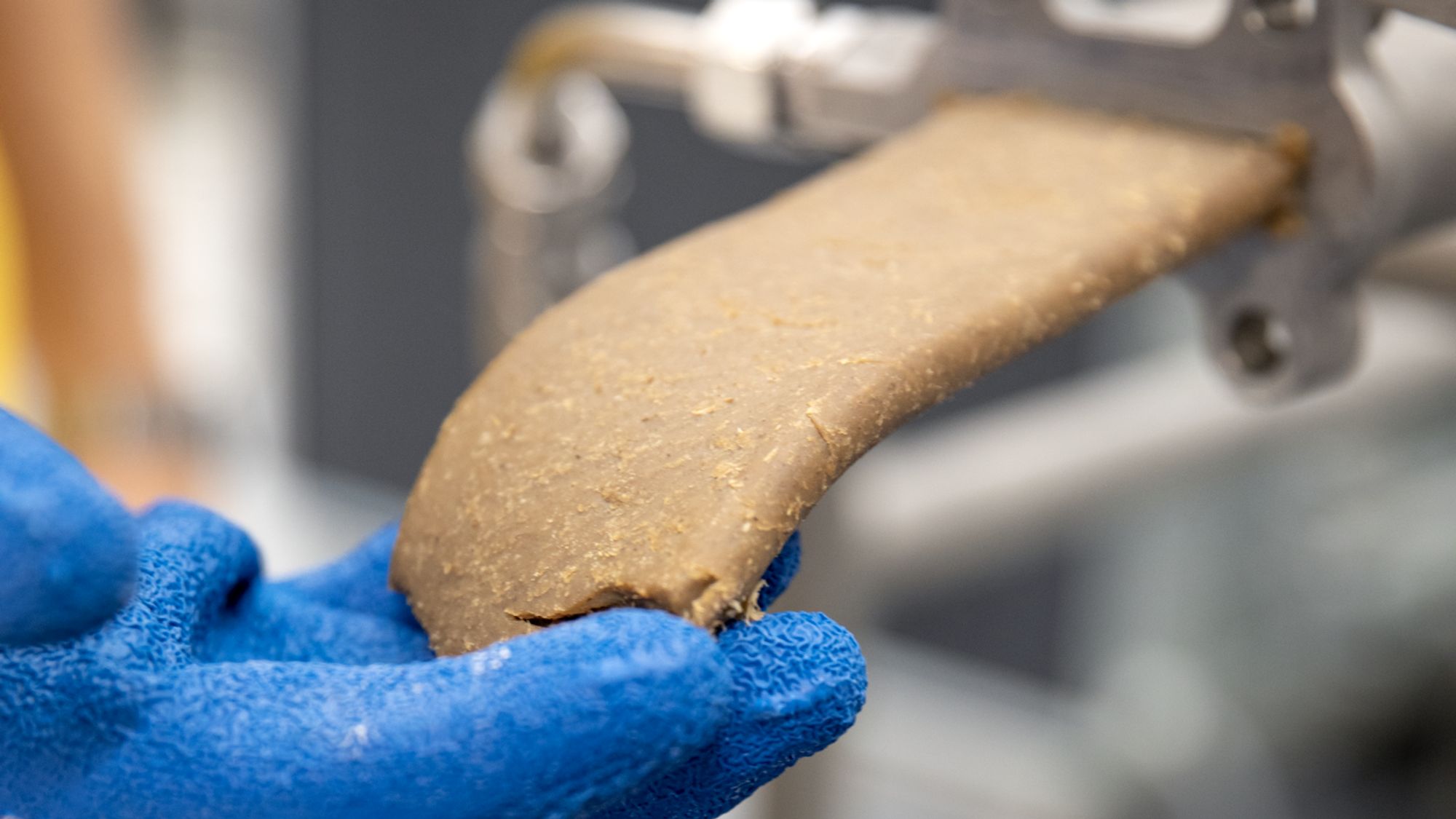 Thanks to the fibers in the Legria powder, a texture very close to that of meat is achieved.