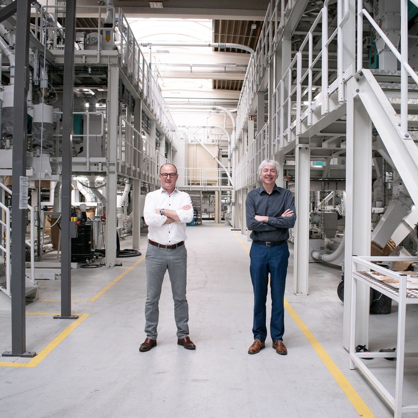 Peter Vyncke and Johannes Wick announced a strategic partnership between Vyncke and Bühler in March 2021.