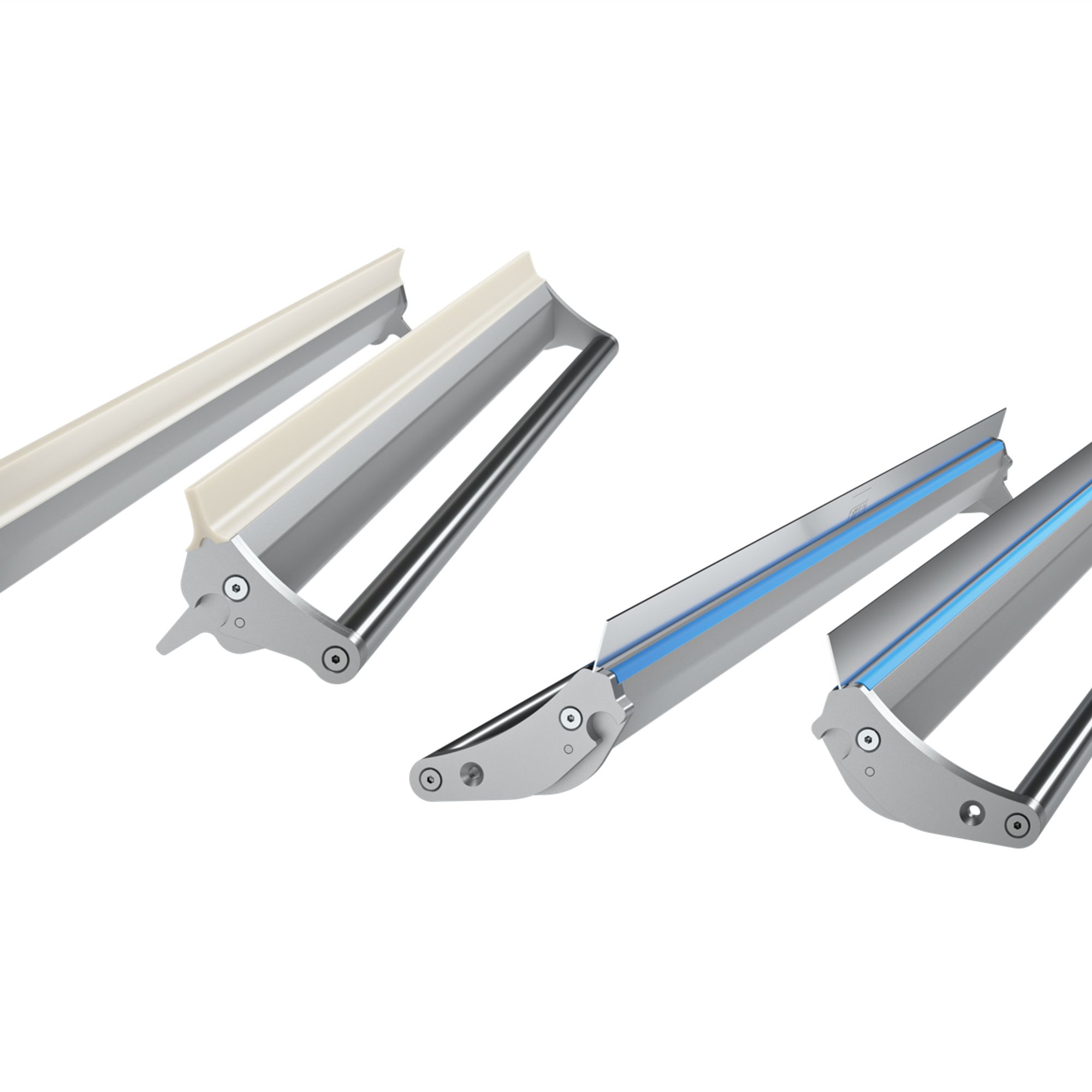 Latest generation of scraper knives