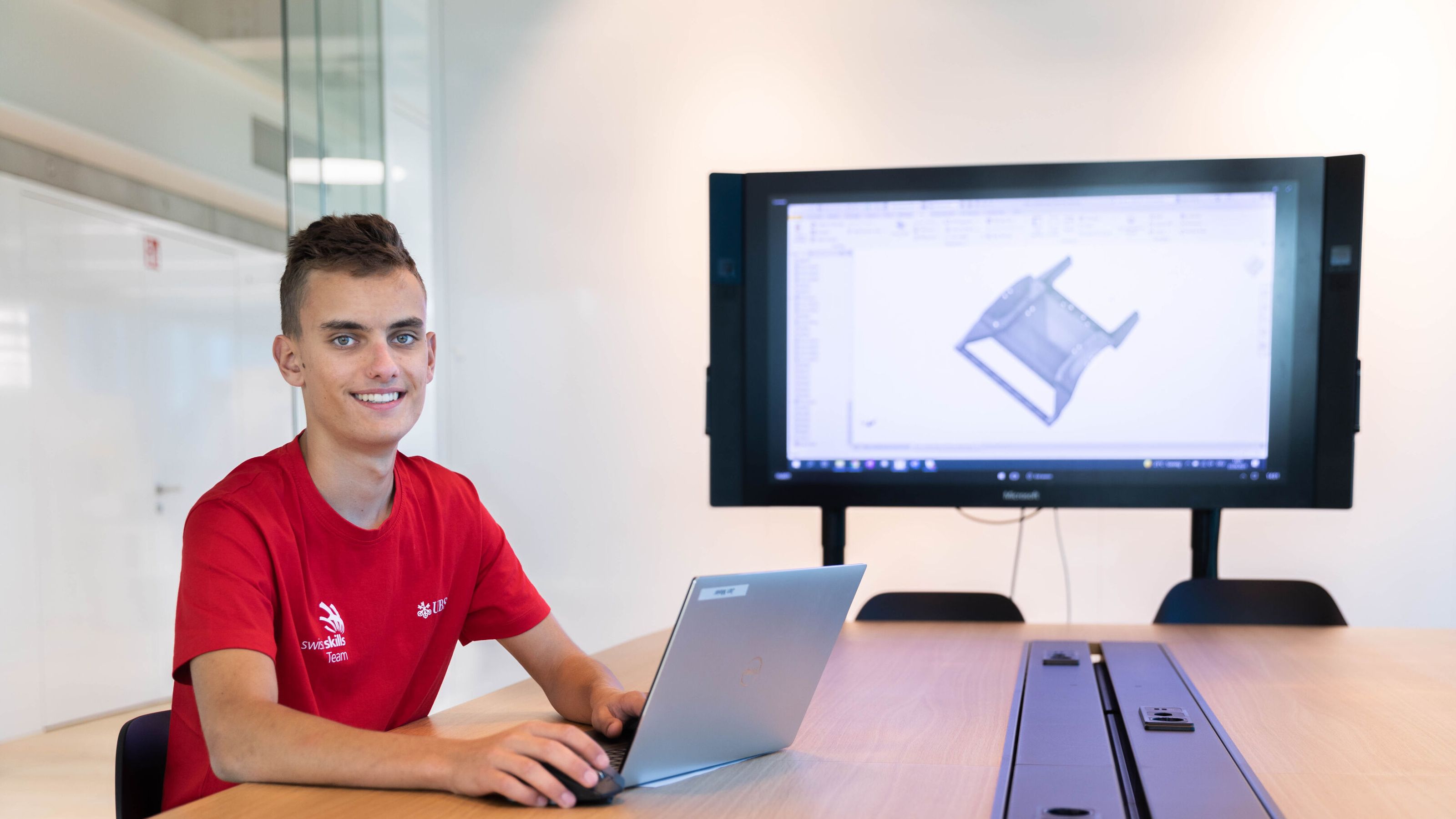 Bühler apprentice Jan Meier won the SwissSkills competition in 2020 and came fourth this year in the EuroSkills in Graz.