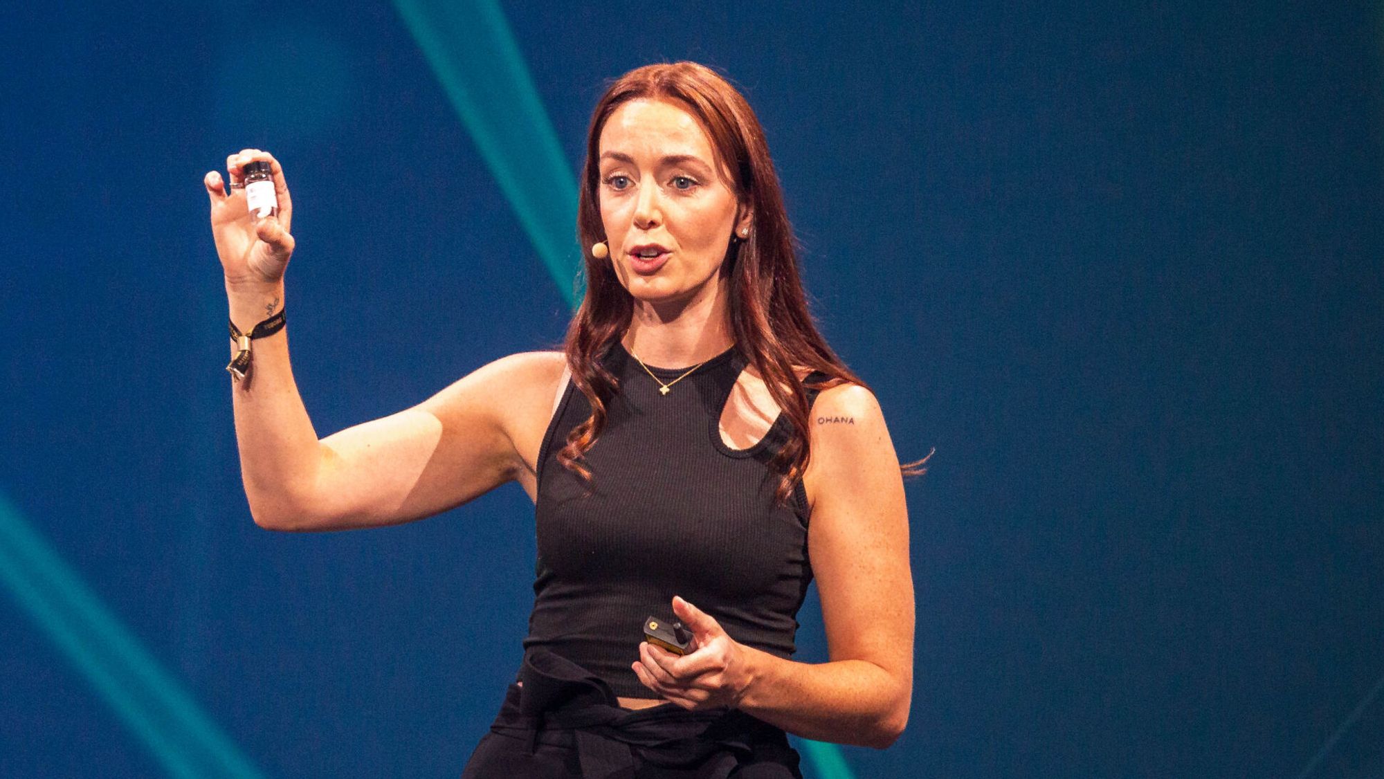 Stephanie Michelsen on stage NWD day 1