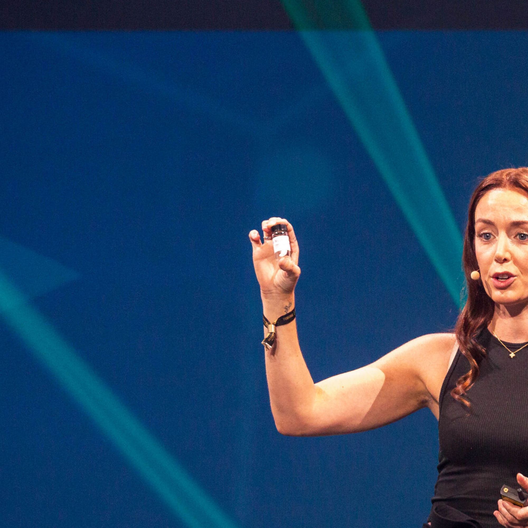 Stephanie Michelsen on stage NWD day 1