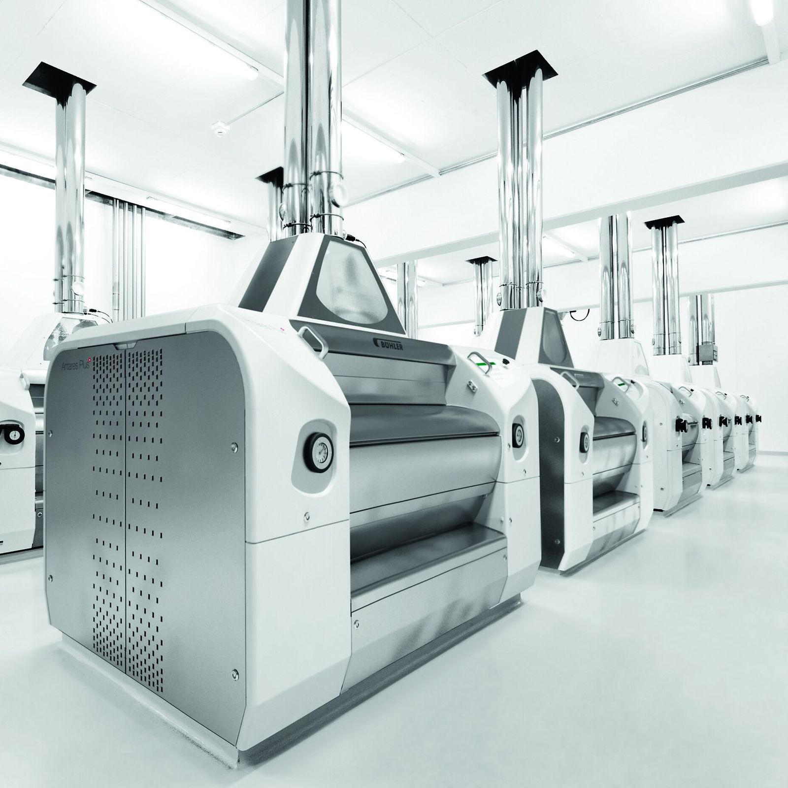 Maltomat III MDBA grist mill in a brewery 