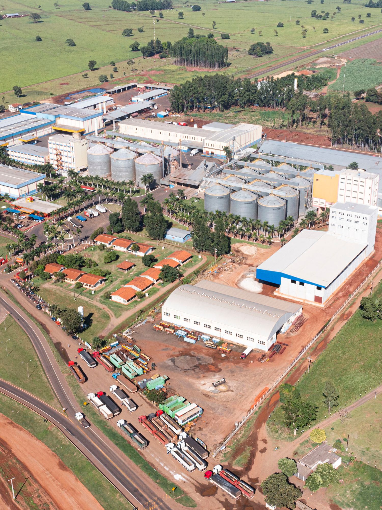 Fábrica da Dallas Alimentos em Nova Alvorada do Sul (MS).